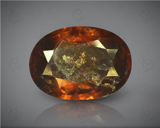 Natural Hessonite Garnet (Gomed) Certified  5.94 Cts ( 1247 )